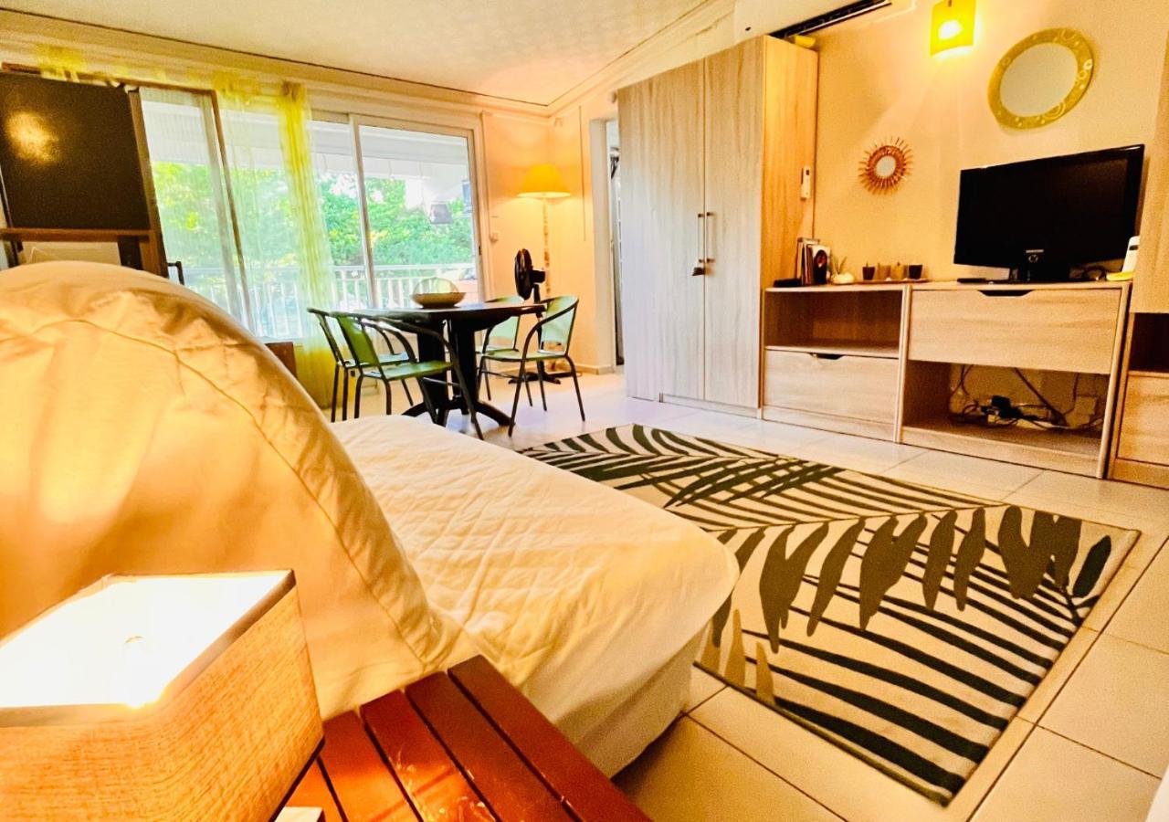 Studio Emeraude - Vue Mer - 6 Personnes Le Moule Exterior foto